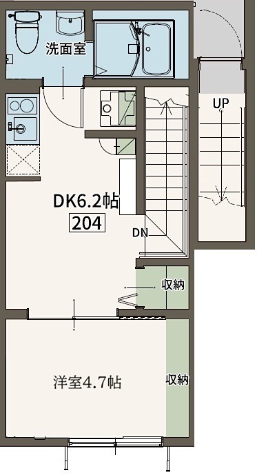 エイグラン西国分寺 間取り