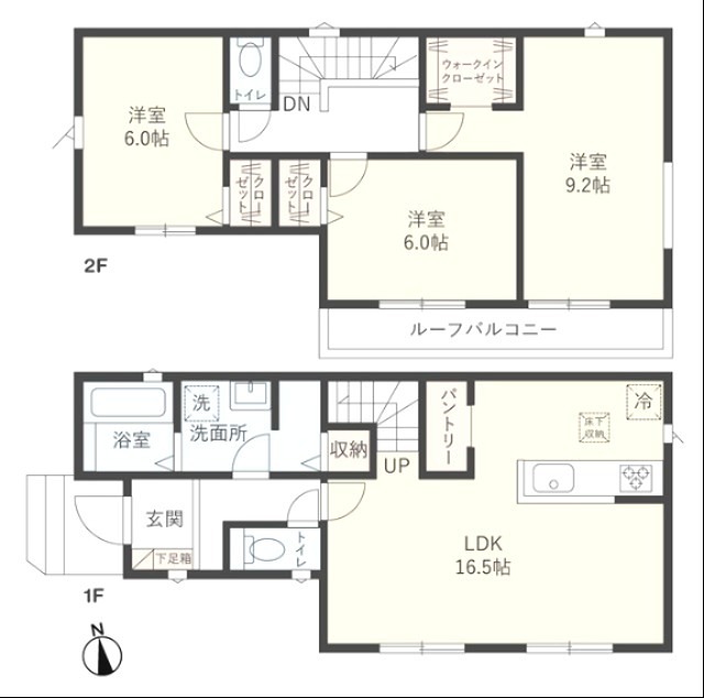 Ｓｕｍａｉ－ｔｏ八王子市川口町17 間取り