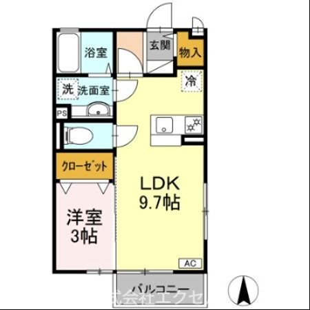 サンクレアⅠ 間取り