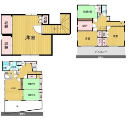 細田貸家 間取り