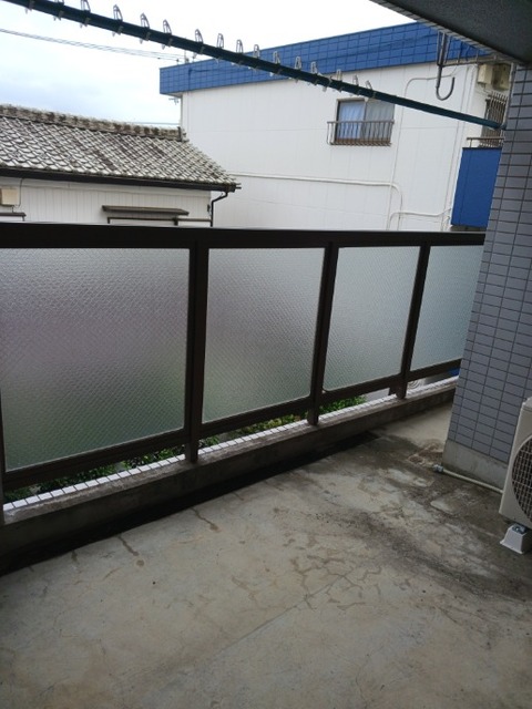 ハイツかすみ野Ⅱ ベランダ