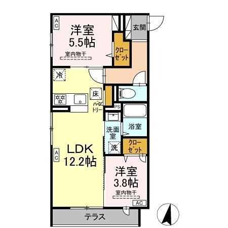 ラヴェンナ  間取り