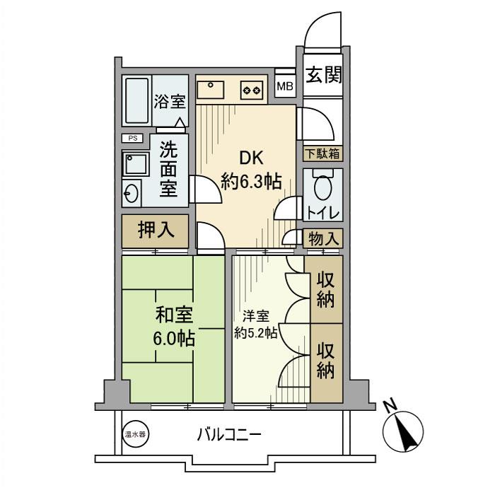プロスペアー多摩中央公園 間取り