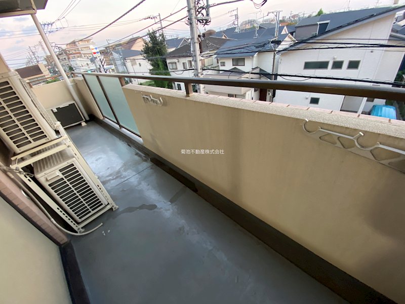 グランデール武蔵野  ベランダ