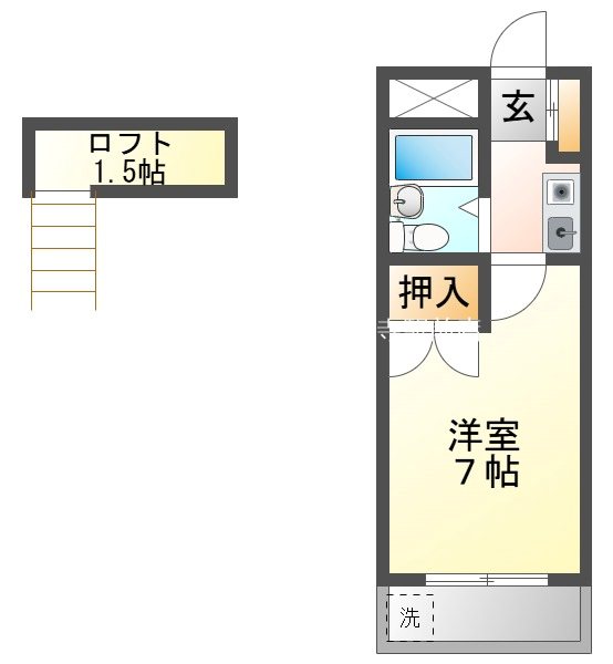 サニーライフ四谷 間取り