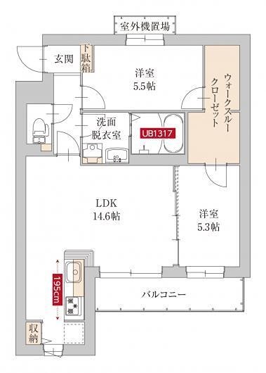 GrandeRegalo 間取り