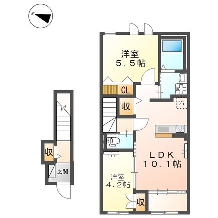 アジュール 間取り