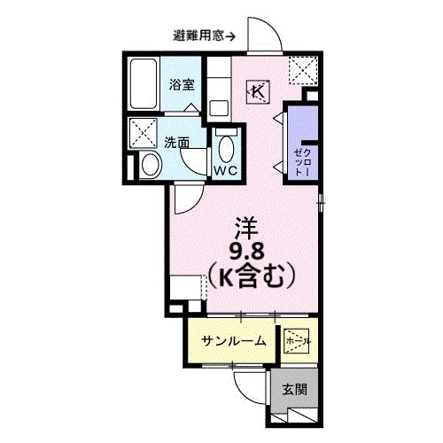 カーサ　ラズリ 間取り