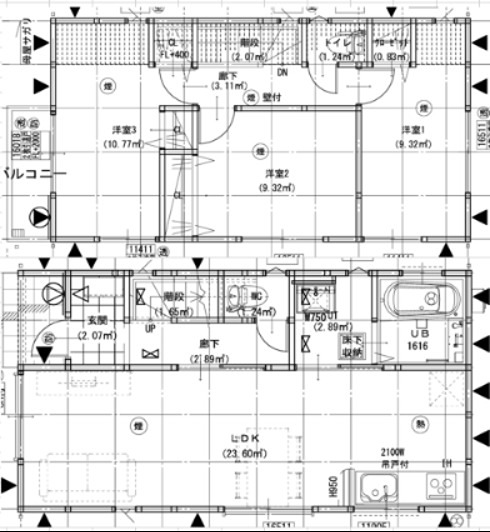 グランソフィアわらつけ　B 間取り