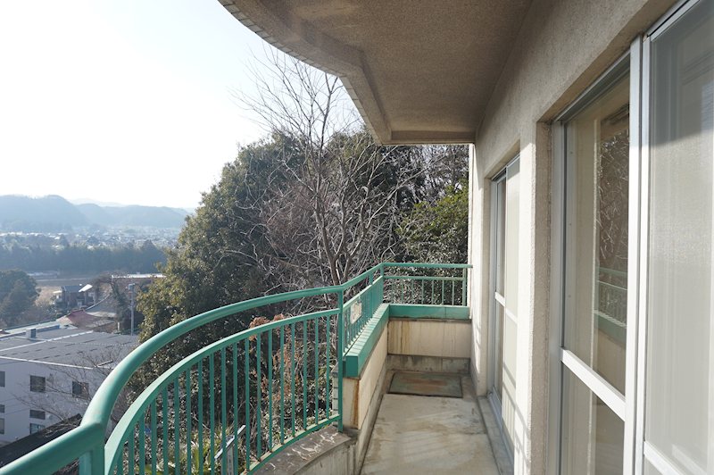 アポー河辺弐番館 ベランダ
