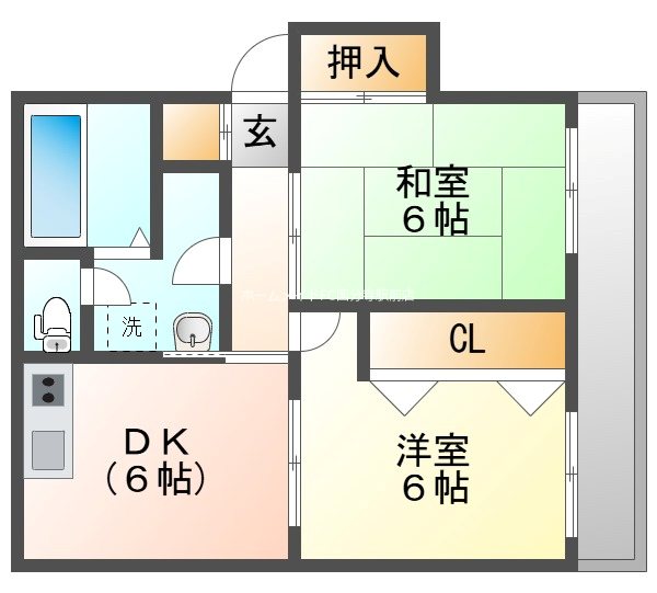 パークサイドハイツ 間取り