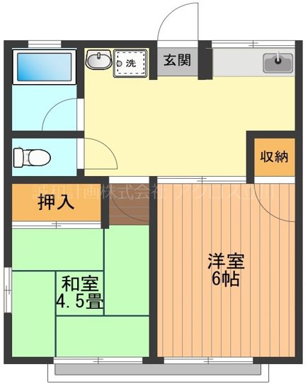 シティハイムカトレア 間取り