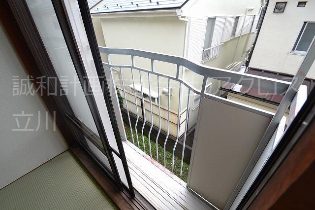 シティハイムカトレア ベランダ