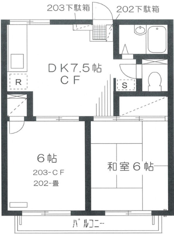 スカイビレッジ 間取り