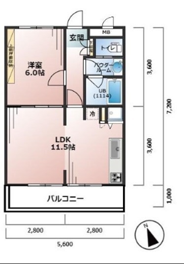 グランデ立川 間取り