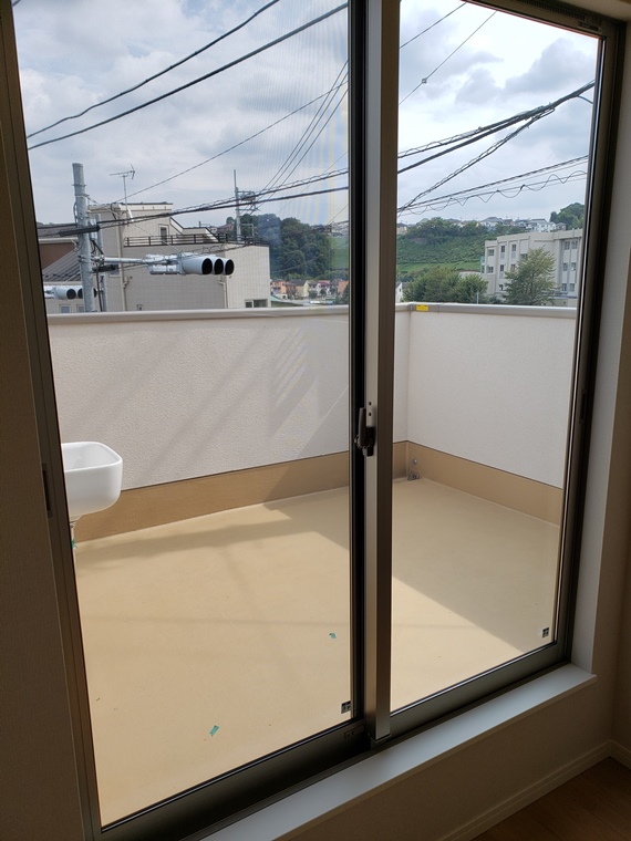 一ノ宮戸建 ベランダ