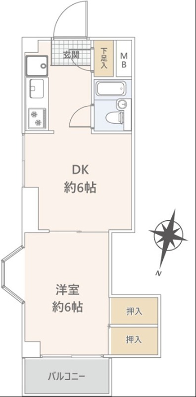 ウィンド聖蹟桜ヶ丘 間取り