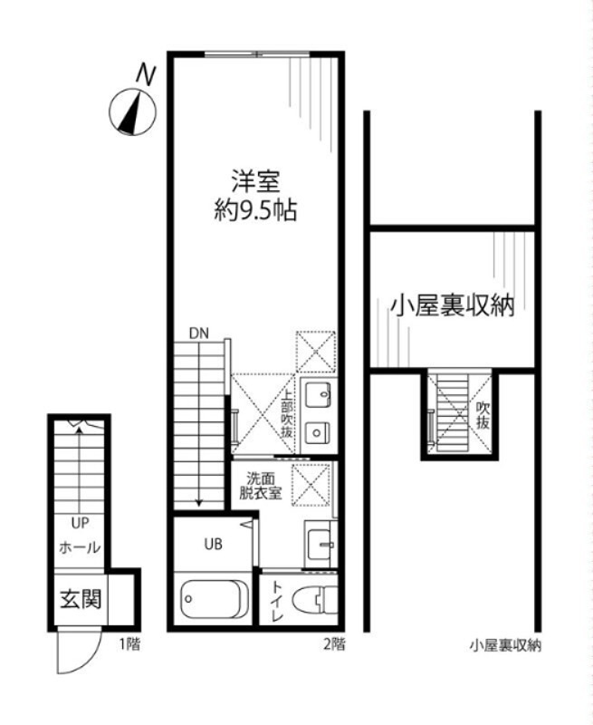 Maison Maru-Yu 間取り