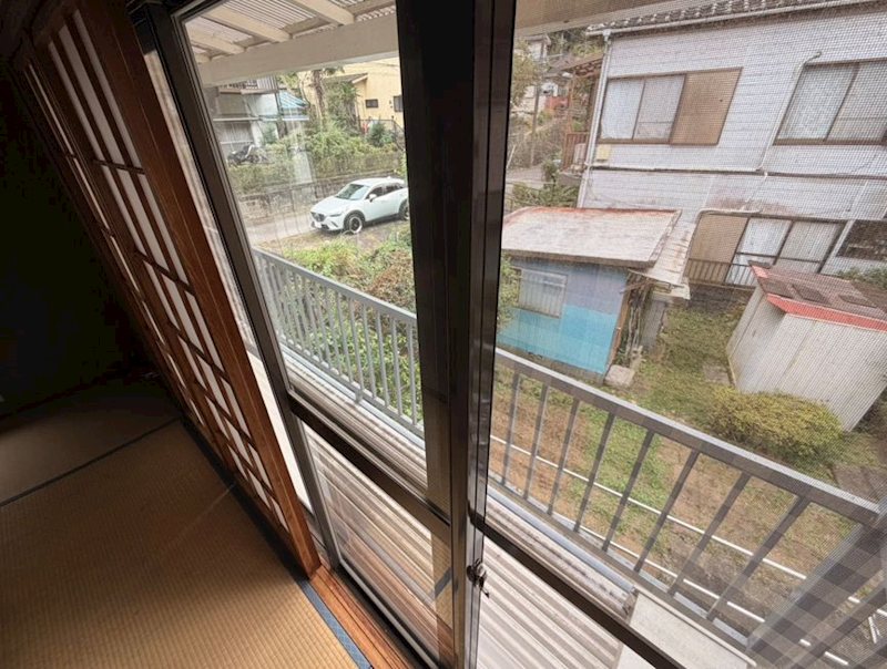 初沢町貸家 ベランダ