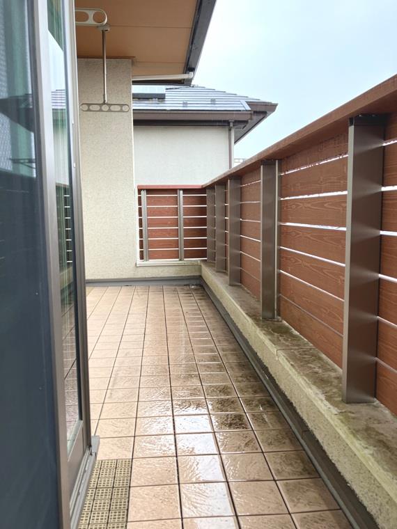 越野戸建 ベランダ