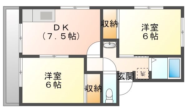 シャトルホワイト 間取り