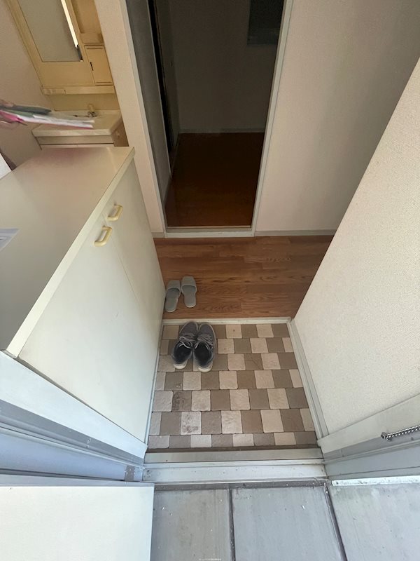シャトルホワイト 玄関