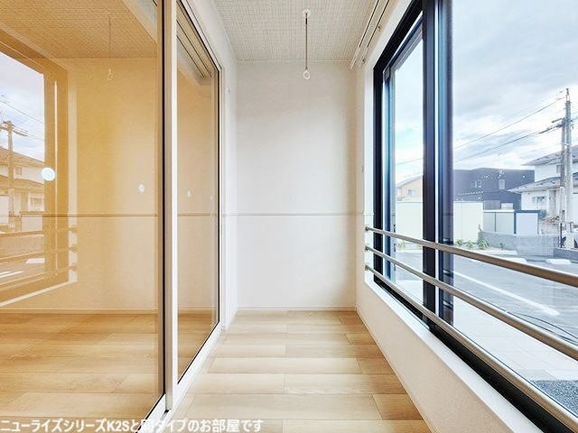 ローズアンソレイユ ベランダ
