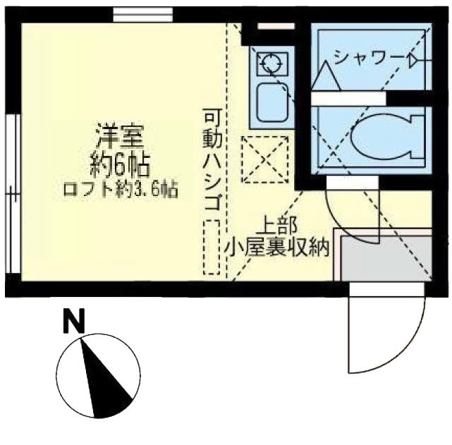 グロース桜本 203号室 間取り