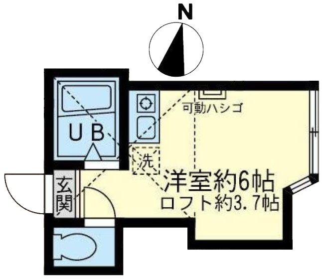 ミカサ小田 203号室 間取り