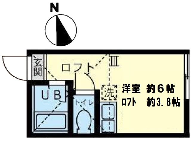 ユナイト小田ジェイマック 間取り図