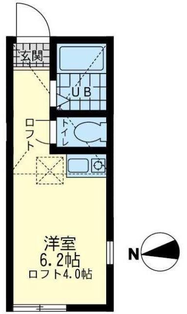 ユナイト藤崎リッジライン 101号室 間取り