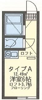 ユナイト川崎ジェイファースト 106号室 間取り