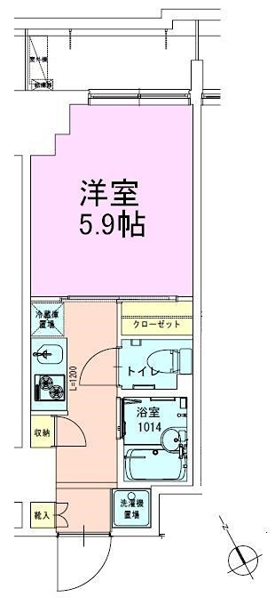 門前仲町レジデンス壱番館 間取り