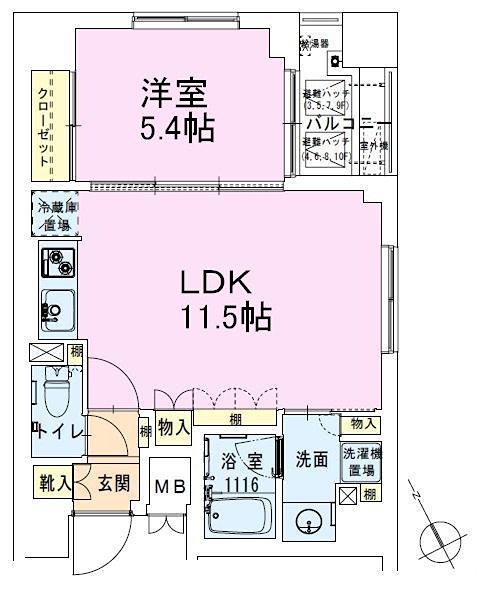 茅場町レジデンス壱番館 間取り
