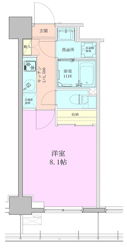 八丁堀レジデンス壱番館 間取り