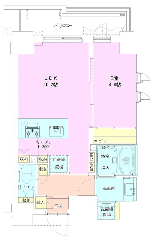 恵比寿レジデンス弐番館 間取り