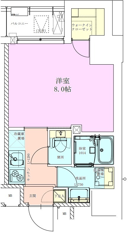 RBM三軒茶屋レジデンス 間取り