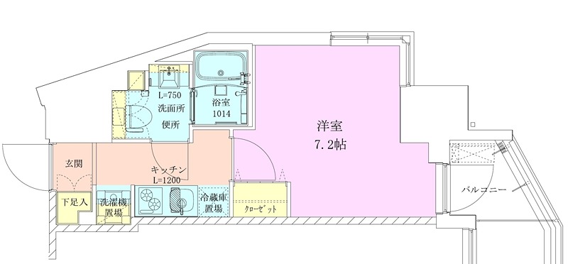 赤坂レジデンス壱番館 間取り