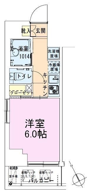 茅場町レジデンス壱番館 間取り