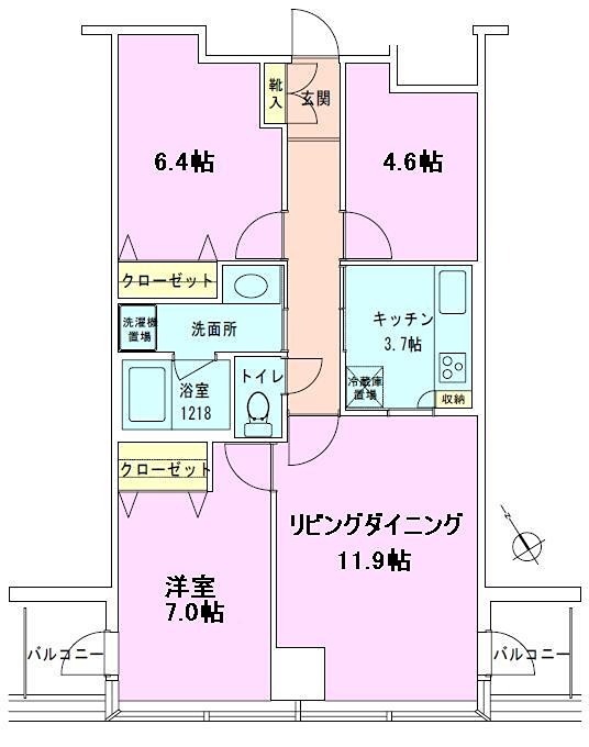 茅場町タワーレジデンス 間取り