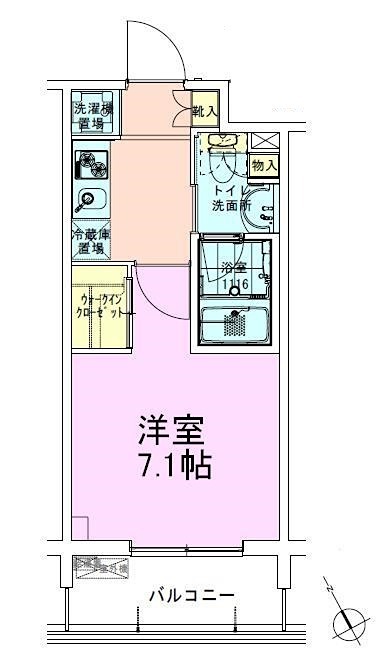 門前仲町レジデンス参番館 間取り