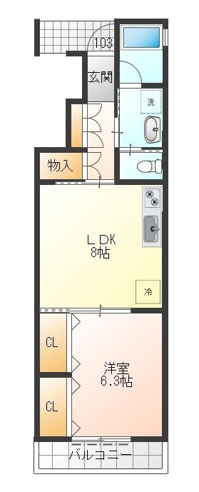 プランタンフェリオ 間取り