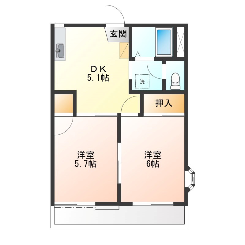 アネックスサカエ 間取り