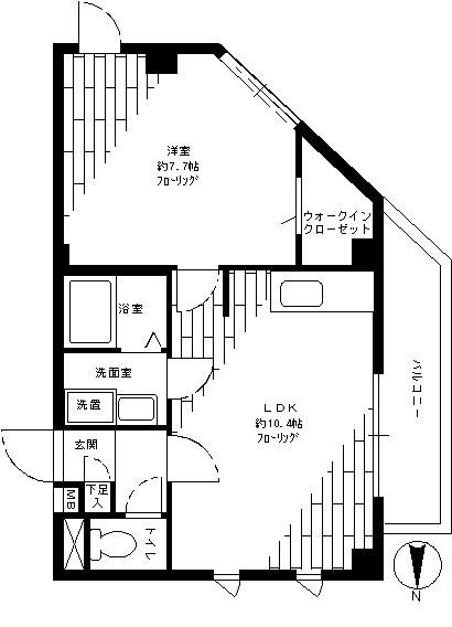 グランジャー深沢 間取り