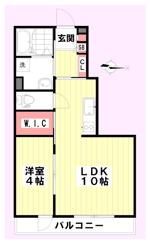 マウナテラス中村橋 間取り図