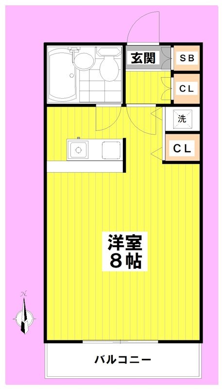 MAISON TAKAHASHI メゾン タカハシ 103号室 間取り