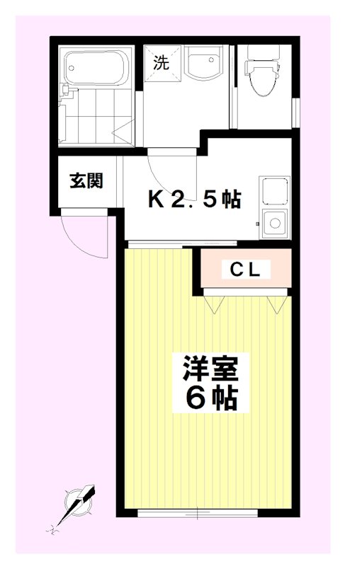 ルルカス三ノ輪 間取り図