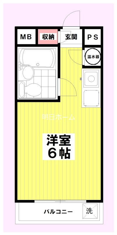 ライオンズマンション南池袋 間取り図