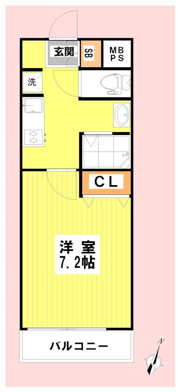 ガーデンハウス東高円寺 間取り