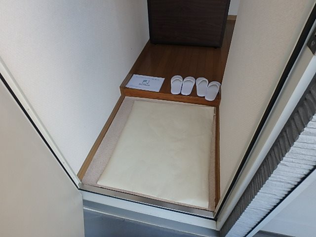 ビラカワシマ 玄関